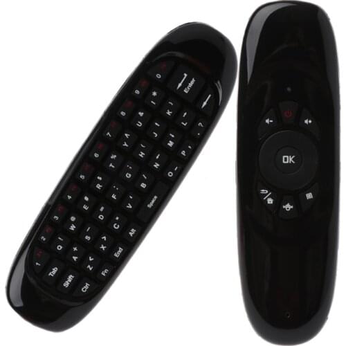 C120 Fly Air Mouse With Voice Search Mic 2.4G Mini Wireless Keyboard for PC TV 95AD