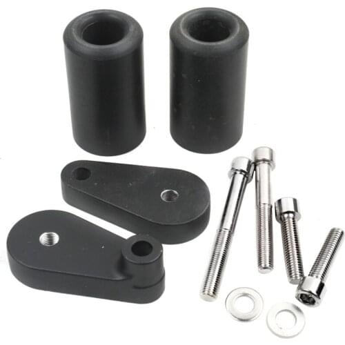 Anti Engine Crash Collision CNC Parts Black Frame Sliders Falling Protector for Kawasaki ZX10R 2004 2005 Motorcycle