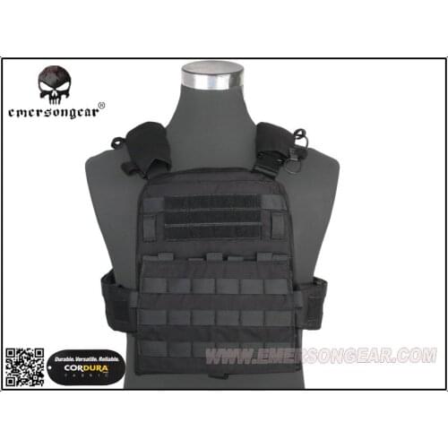 EMERSON CP Style Adaptive Tactical Vest Heavy Version Airsoft Combat AVS Vest Black EM7397