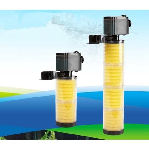 3 In 1 Fish Tank Filter 10W 20W 25W 30WUltra Quiet Aquarium Filter Fish Tank Oxygen Pump Aquarium Accessories 220V