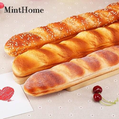 Simulation Pu French Loaf Bread Model Window Display Photographic Prop Simulation Food artificial Baguette