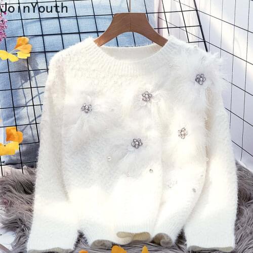 JoinYouth Women's Cashmere Pullovers