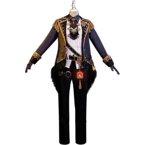 Game Genshin Impact Diluc/Venti/Chongyun/Barbara/ Cosplay Costume Shirt Pants Outfits Halloween Carnival Suit