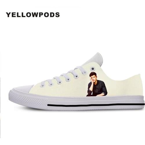 Mens Casual Shoes Hot Sale For Shawn Mendes Men Breathable Canvas Walking Man Shoes Chaussure Homme Factory Sales