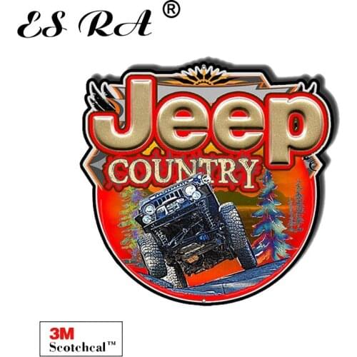 Retro 3M Stickers Jeep Waterproof PVC Pegatinas Decals Trolley Case Journal Fridge Landmark Luggage Skateboard Laptop Window Dec