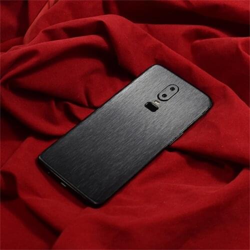 OnePlus 8 Pro Wire Drawing Membrane Skins Protective Film Wrap Skin Phone Back Paste Sticker For One Plus 7T 1+7 Pro 1+6T A6000