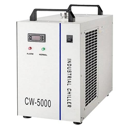 Industrial water chiller S&A CW500 CW5200 for 100W 130W 150W CO2 laser tube