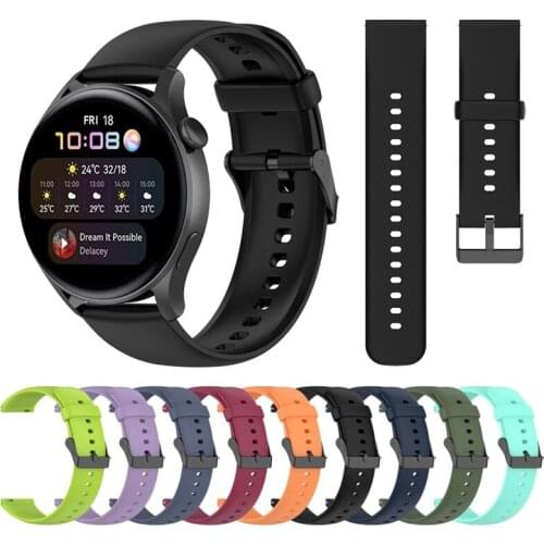 Official Silicone Band For Huawei Watch GT 2 Pro Sport Original Watchband For Huawei Watch 3 Pro Wristband Replace Bracelet