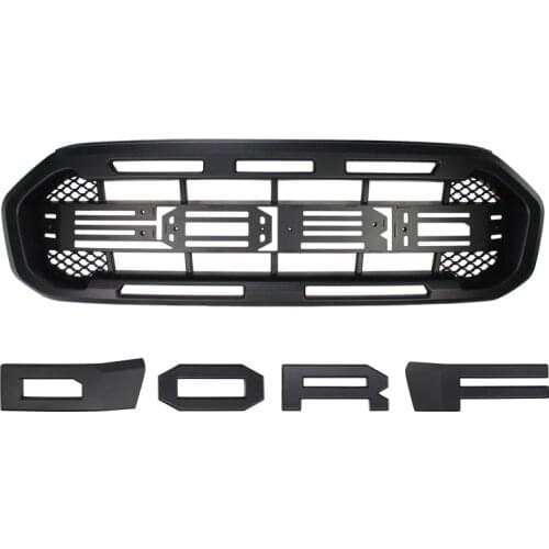 Grill styling Raptor Grille Front Bumper Mesh For RANGER 2018-2020 T8 PX MKIII MK3 XL XL+ XLS XLT Limited Pickup Truck