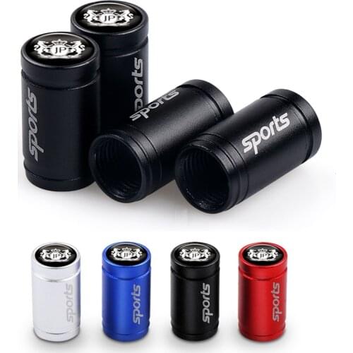 Car-Styling 4pcs metal Sport JP Junction Pruduce logo Car Wheel Tire Valve Cap For BMW Audi KIA Ford Honda Toyota Suzuki Lexus