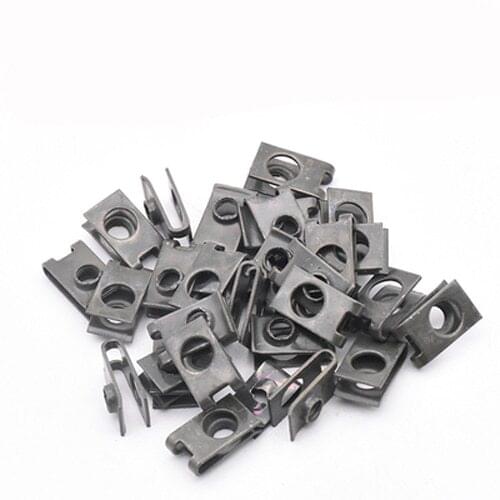 61pcs M6 motorcycle universal clip shell repair part washer gasket clips