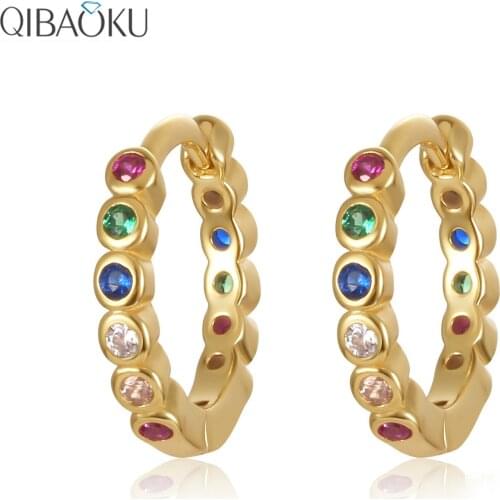 Sterling Silver 925 Hoop Earring Round Circle Earrings Small Simple ear Jewelry Gift for Women Gold Earrings