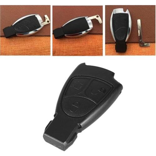 3 Buttons Replacement Remote Key Fob Case For Mercedes Benz C E ML Class Alarm Cover Car Key Shell Automobiles Parts