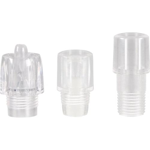 Free Shipping 100pcs tattoo machine head crystal eyebrow tattoo pen cap glass head crystal eyebrow tattoo machine accessories