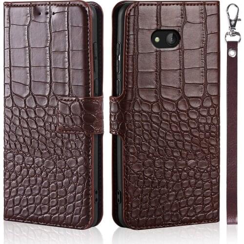 Case for Microsoft Nokia Lumia 640 Crocodile texture leather Coque for Microsoft Nokia Lumia 640 Cover