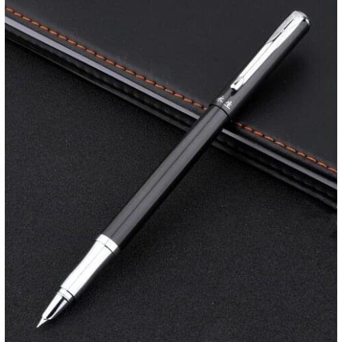 Wingsung black /pink / purple metal Fountain Pen Office stationery classic 0.38 nib Writing ink Pens for business gift