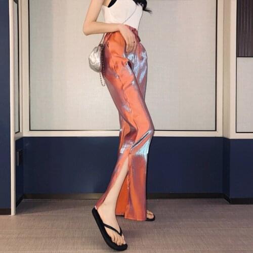 High Waist Long Pants Womens Clothing Summer Solid Casual Style Fashion Brand Straight Ladies Capris Pantalon Largo 2021 New