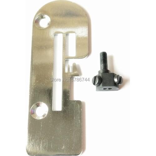 Needle clamp & Needle plate #FN2-322A #FN2-109A for 4TH overlock machine FN2-4D,FN2-8D,FN10-4D,FEIYUE,ACME,WIKI,DRAGONFLY,etc