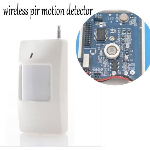 1pcs 433MHz Or 315MHZ Wireless Infrared detector PIR Motion Sensor for GSM/PSTN Auto Dial Home Alarm System