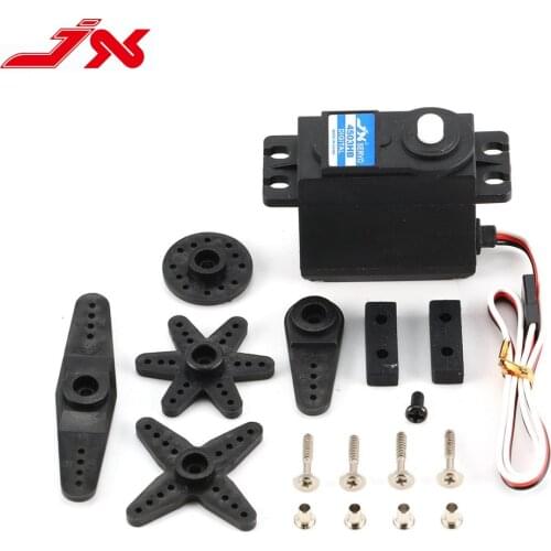 JX PDI-4503HB 3.95 kg Steering Digital Plastic Gear Core Servo Torque for RC Car Boat Big Wooden Fixed Wing Drone