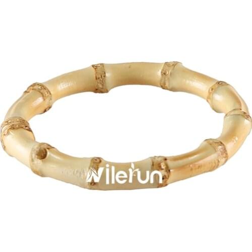 Classical unisex thick rattan bracelet real bamboo root bangle