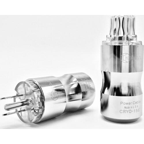 KRELL Metal plated rhodium freezing power plug hifi American standard US power plugs