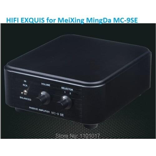 MeiXing Mingda MC-9 SE Balanced Passive Preamp HIFI EXQUIS High-End UK Transformer No Voltage Input Preamplifier