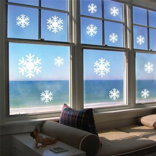 SNOWFLAKE window Wall Stickers living room bedroom Wall Decals family Decoration