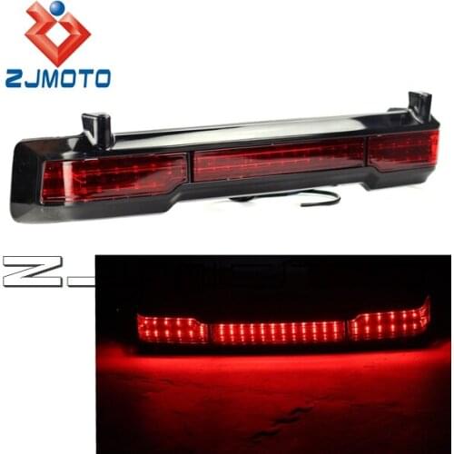 Motorcycle Unpainted LED Tail Brake Running Light For Harley Touring Street Electra Glide Classic Ultra Road King Tour Pack