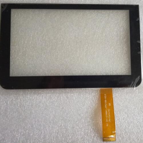 New DH-0766A1-FPC159-V2.0 100% New touch screen touch ablet PC touch panel digitizer