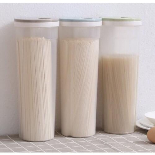 New Multifunction Spaghetti Box Cutlery Noodle Storage Box Chopsticks Boxes Hot Selling Food Canister For Kitchen Containers