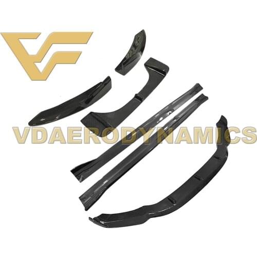 Suitable For14-18 BMW F85 F86 X5M X6M VAD-HM Carbon Fiber Full Body Kit Front Lip Rear Lip Diffuser Side Skirts Apron