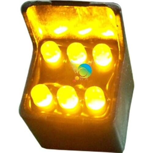 Traffic signal light arrow board parts pc material LED 26mm pixel cluster
