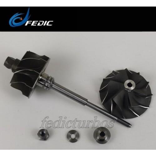 Turbo shaft and wheel rotor assembly BV43 28200-4A450 for Hyundai H-1 120Kw 163HP D6A 2004