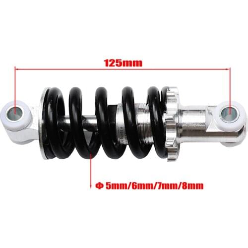 Universal 125mm Shock Absorber Rear Suspension Spring For Scooter Go karting Quad ATV Motorcycle Dirt Pocket Bike