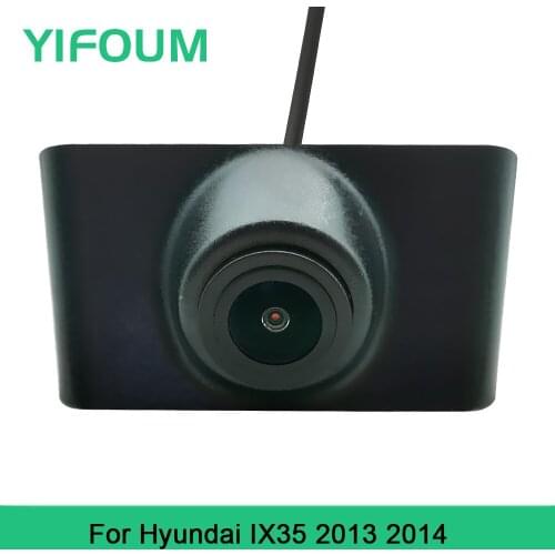 YIFOUM HD CCD Car Front View Parking Night Vision Positive Waterproof Logo Camera For Hyundai IX35 2013 2014