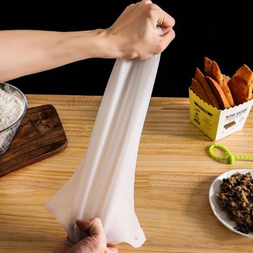 1pc Silicone Kneading Dough Bag Food Grade Flour Mixing Silicone Bag Preservation Kitchen Baking Tool Kitchen Gadget Accessories