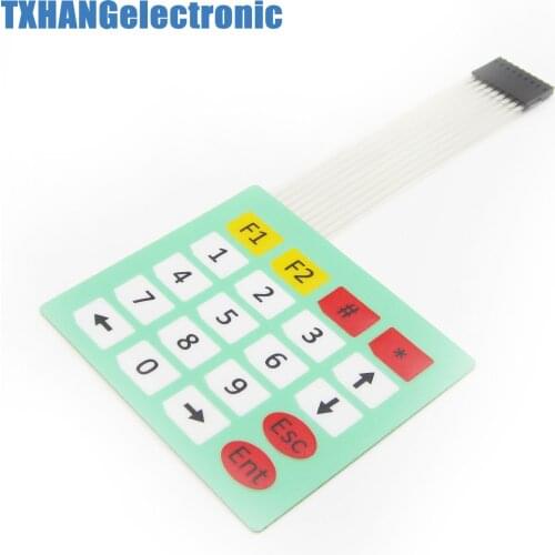 2pcs 4x5 Matrix Array Membrane Switch Keypad Keyboard 4*5 Keys new diy electronics