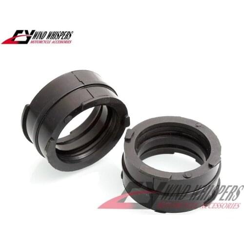 2XPCS motorcycle Glue Pipe Connector Carburetor Interface For Honda VTR 250 MC20 VTZ 250 VT250F VT250 Magna 250