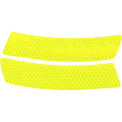 2 Pieces Reflective Motor Car Rim Stripe Wheel Decal Tape Sticker