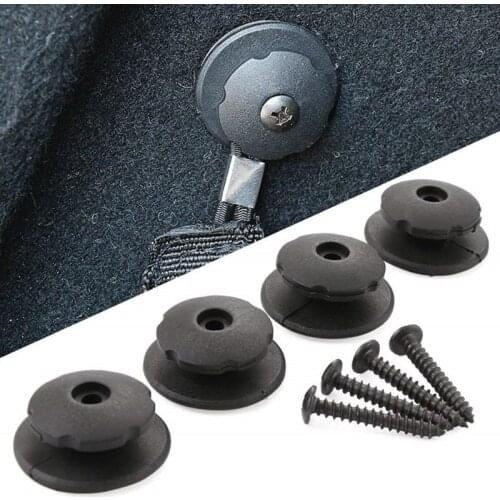 4PCS Car Cargo Net Replacement Hooks Hardware Kit for cooper volkswagen golf 4 seat altea renault laguna 2 chevrolet cruze