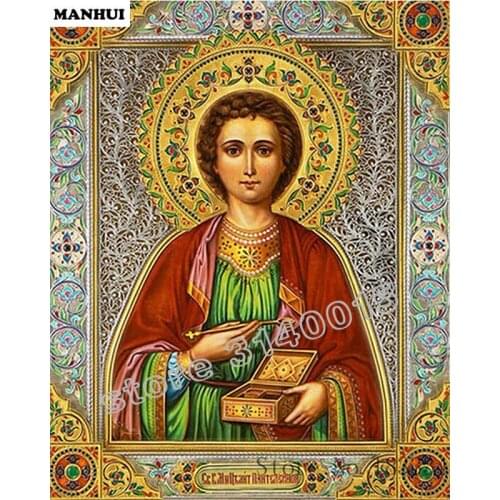 Decorative painting diy Daimond painting portrait diamond embroidery mosaic picture for needlework Holy mother picture BEF161