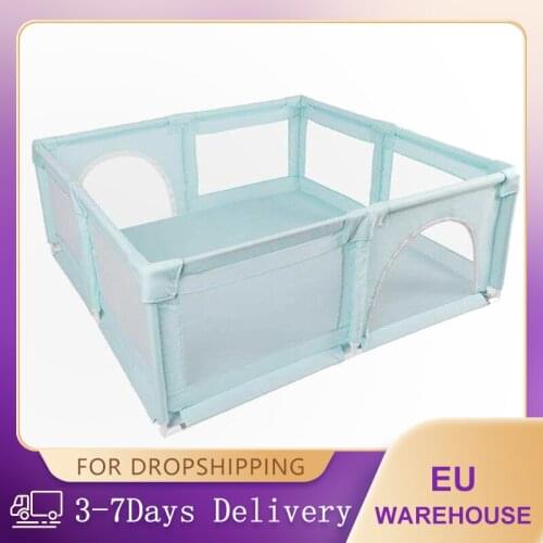 Children Playpen With Nets Baby Playpen Kids Dry Ball Pool Baby Playground Baby Park Child Safety Barrier Kids Ball Pit Playpen