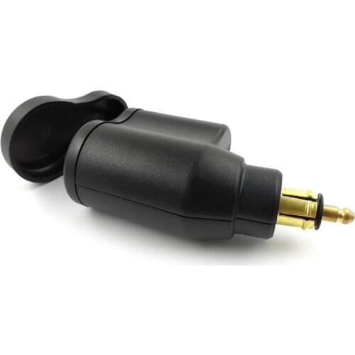 Dual USB Charger DIN Cigarette Lighter Socket For BMW Triumph Hella Motorcycle Input 12V-24V; Output DC 5V 3.3A ABS two mobile