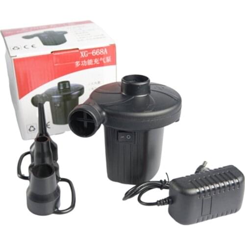 Electric Air Pump Home Inflate Deflate For Air Mattress Air Bed Electric Inflator Pump Small Inflatable Pump