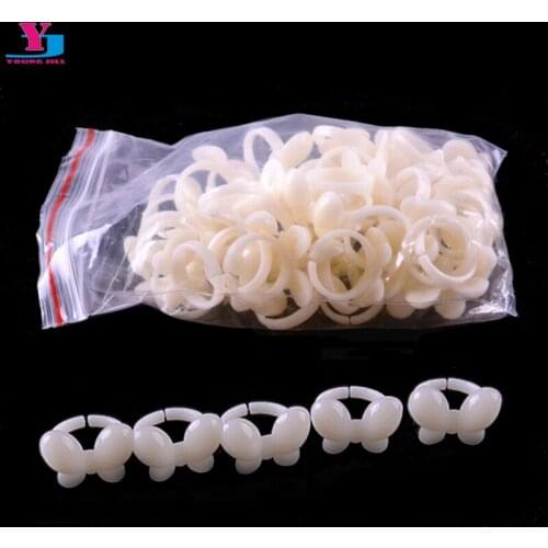 Hot Sell 50pcs False Tips Display Nail Acrylic Practice Board DIY Nail Tool Newest Brand New Art Ring Butterfiy Style Nail Tip