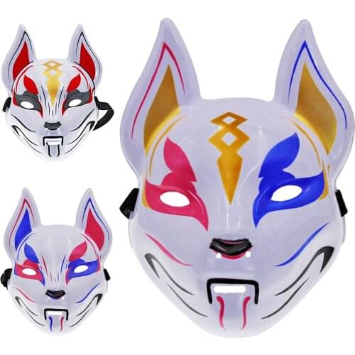HOT Funny Cartoon Game Fox Face Mouth Women Men Cosplay Grimace Masks Masquerade Ball Party Adult Student Children Xmas Mask
