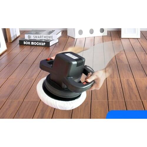 220V120W small hand-held household floor polishing and waxing machine, suitable for marble/tile/wood floors, adjustable speed