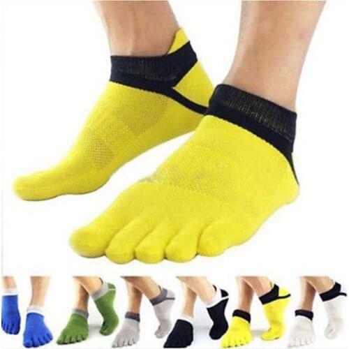 Cotton Socks Mens Breathable Mesh Socks Compression Socks Function Sports Socks Split Toe Socks Mans Socks Five Fingers Socks