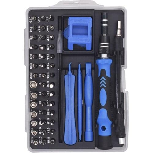 52 in 1 screwdriver watch repair mobile phone disassembly tool Household Car Repair Tablet Multifunction Repair Tool 10set